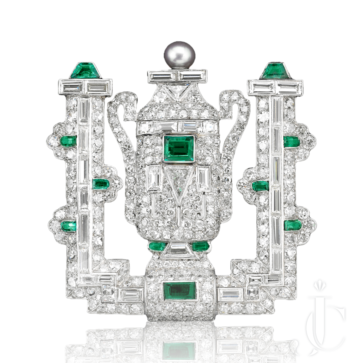 Art Deco "Vase" Lapel Watch