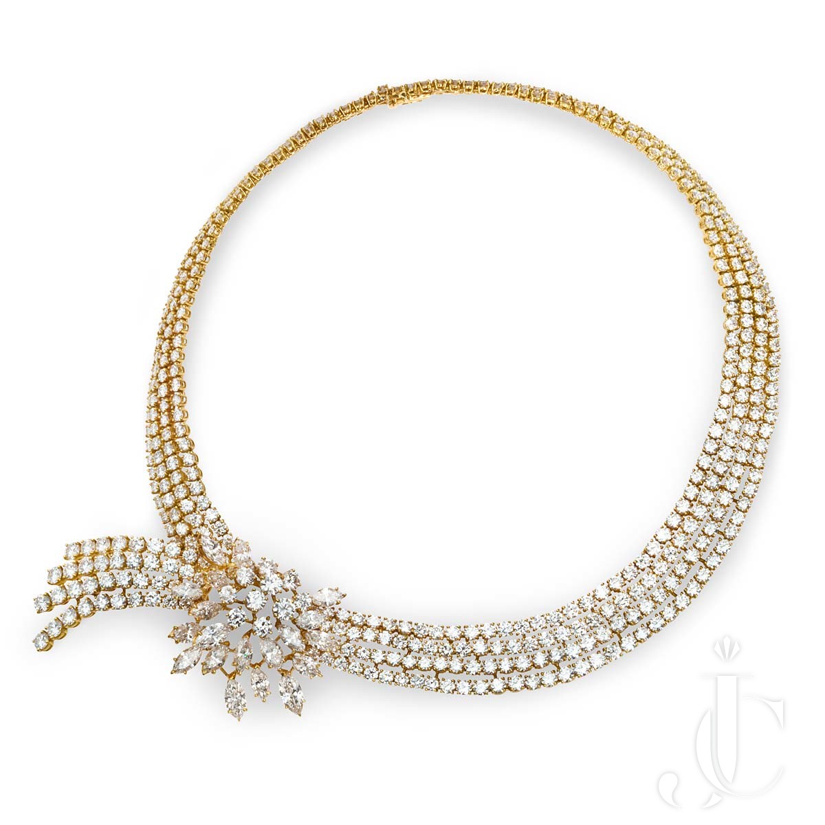 Gerard 18KYG Diamond Necklace