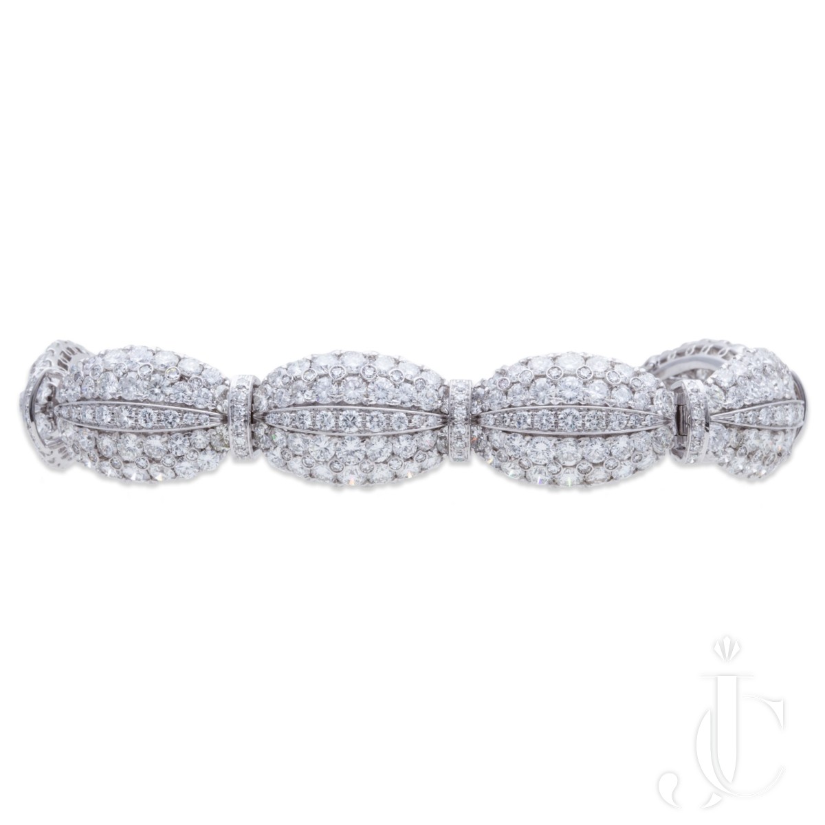 Mouawad 18K White Gold Diamond Bracelet